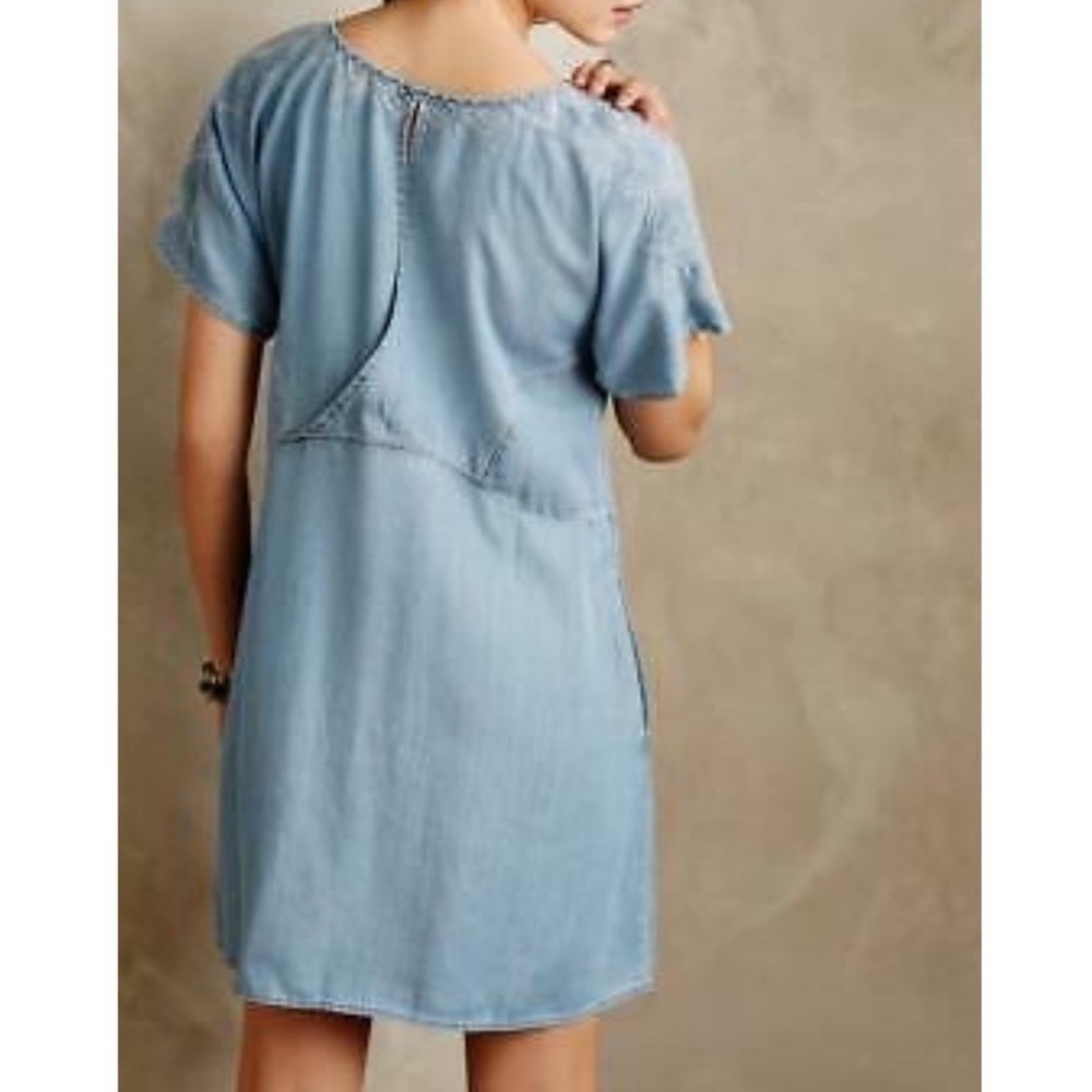 Anthropology Holding Horse Sands Dress Sz M - Picture 2 of 12